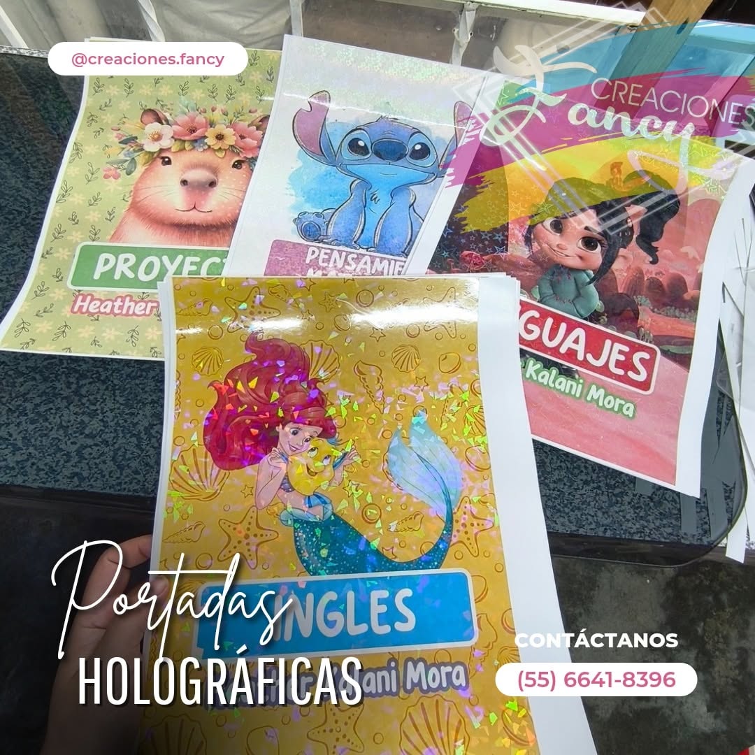 Portadas holográficas